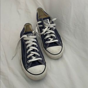 Navy LowTop Converse